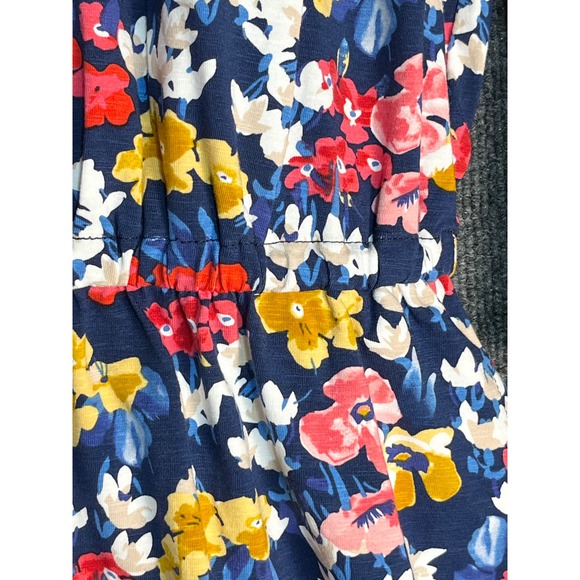 Joules Vibrant Blue Floral Midi Dress - Picture 7 of 16